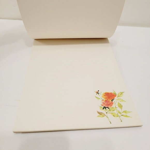 Vtg Mead Stationery Letter Pad Writing Tablet Rose Fantasia 30 Sheets CLEAN - Picture 4 of 6